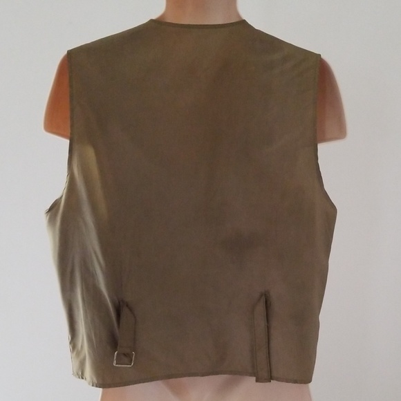 Vintage Touch Paisley Mens Dress Vest Size Medium - Picture 7 of 8